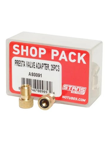 Адаптер ніпеля Stan's Notubes AV/FV (25 шт)