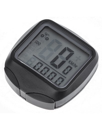 Велокомп'ютер ONRIDE Atom 16W, 16 функцій, чорний