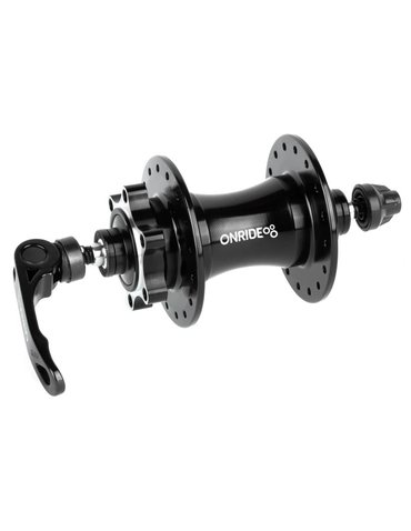 Втулка передня ONRIDE Hub ProF, 32H, QR 100mm, disc 6 bolt, black