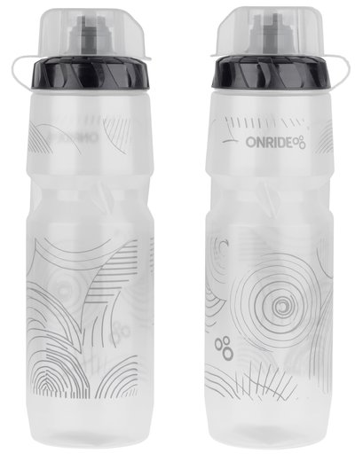 Фляга ONRIDE Skill 800 мл з ковпачком, прозора