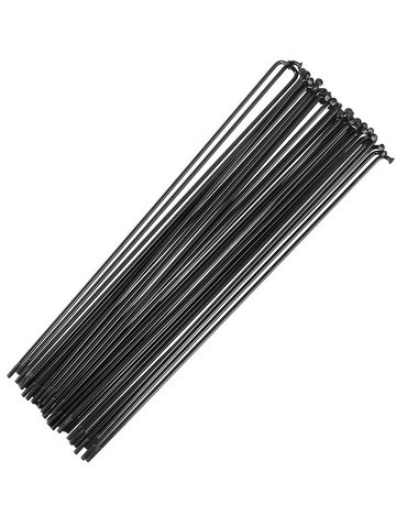 Спиці ONRIDE 14G/2mm x 296mm, нерж, black, 100шт