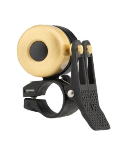 Дзвоник ONRIDE Double, 22мм, black/gold