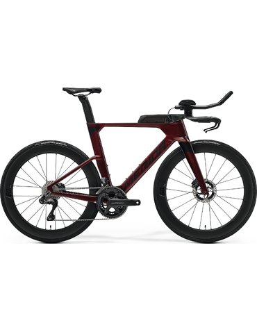 Велосипед 28" Merida TIME WARP TRI LIMITED (2026) burgundy red M (172-185 см)