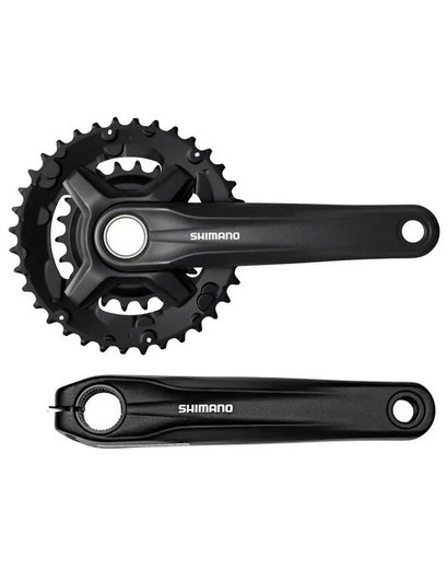 Шатуни Shimano FC-MT210-2 Acera 9-speed 36/22T 175mm, інтегрована вісь