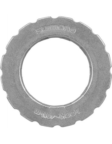 Локринг ротора Shimano Altus, SM-RT10, внутр монтаж, silver