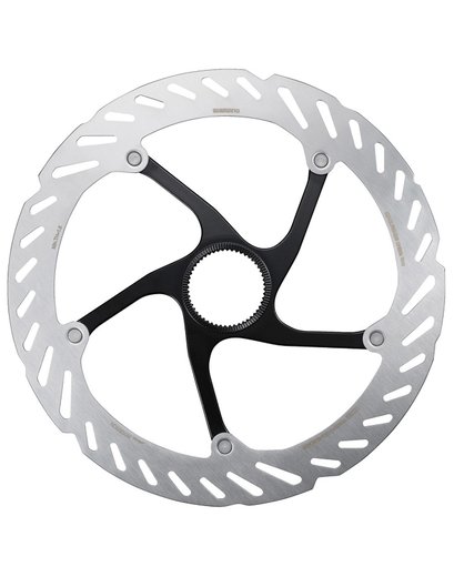 Ротор Shimano RT-CL700-L-E, 203 мм, Center Lock, гайка з зовнішніми зачепами