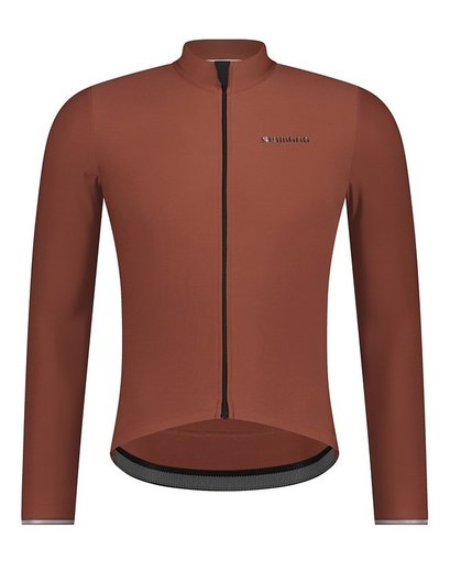 Велоджерсі Shimano Apice утеплена brown M