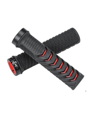 Гріпси ONRIDE Fire, один замок, 135 мм, black