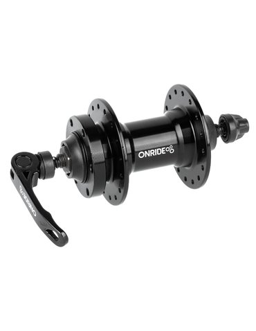 Втулка передня ONRIDE Hub 20F, 36H, QR 100mm, disc 6 bolt, black