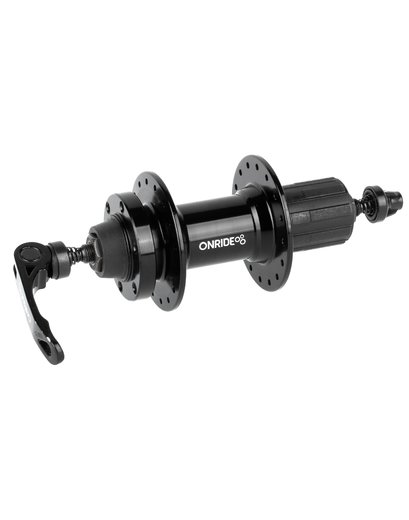 Втулка задня ONRIDE Hub 20R, 36H, QR 135mm, disc 6 bolt, black