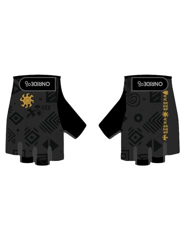 Рукавички ONRIDE Hold 30 Relic black/yellow XS