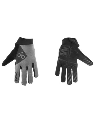 Рукавички ONRIDE Long 30 grey/black XL
