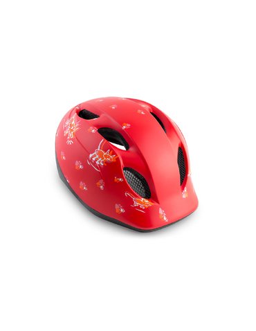 Шолом дитячий MET Buddy / Super Buddy Buddy Red Animals Buddy (розмір 46-53 см)