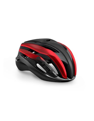 Шолом MET Trenta 3K Carbon Black Red Metallic, Matt Glossy S (52-56 см) 210g