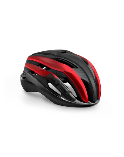 Шолом MET Trenta 3K Carbon Black Red Metallic, Matt Glossy S (52-56 см) 210g