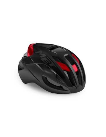 Шолом MET Rivale Black Red, Matt Glossy S (52-56 см) 220g