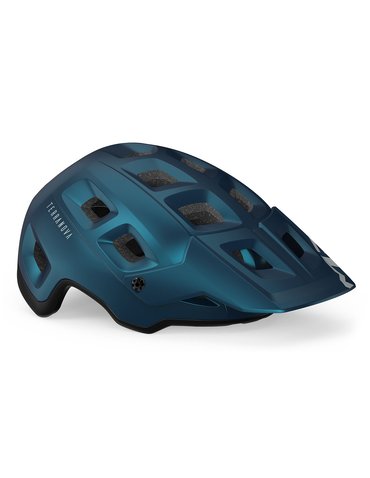 Шолом MET TERRANOVA (MIPS) teal blue black metallic matt M (56-58) 355g