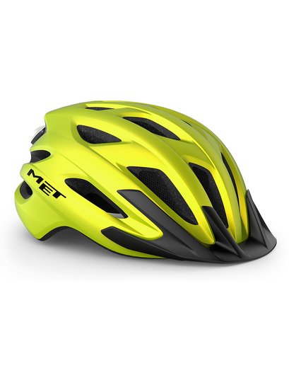 Шолом MET CROSSOVER yellow metallic matt XL (60-64 см) 335g