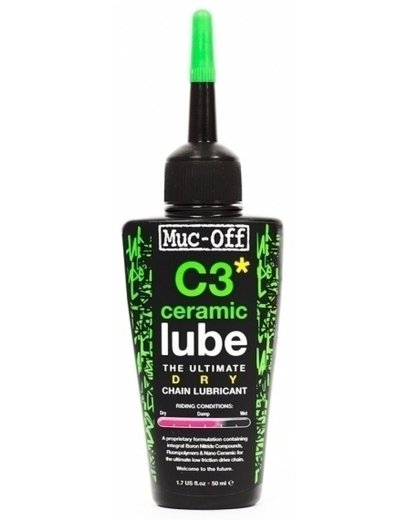Мастило для ланцюга Muc-Off C3 Dry Weather Ceramic Lube 50ml