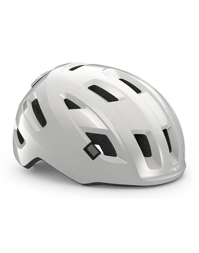 Шолом MET E-MOB white glossy S (52-56) 290g