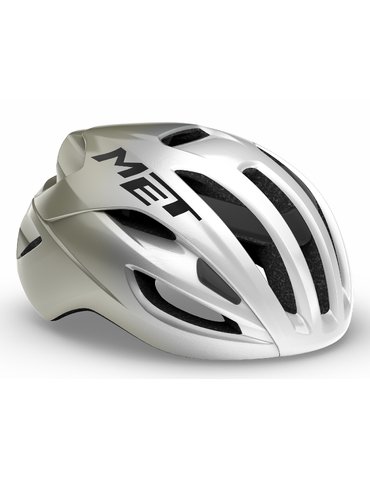 Шолом MET RIVALE (MIPS) silver gray glossy L (58-61 cm)