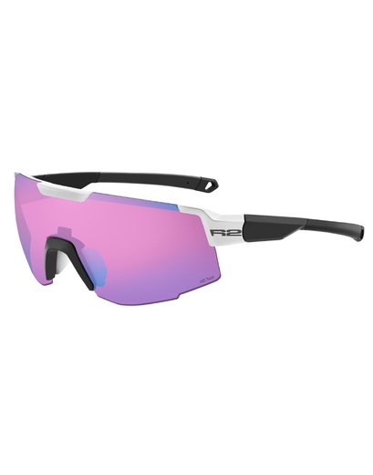 Окуляри R2 EDGE (HD blue revo) white, black matt