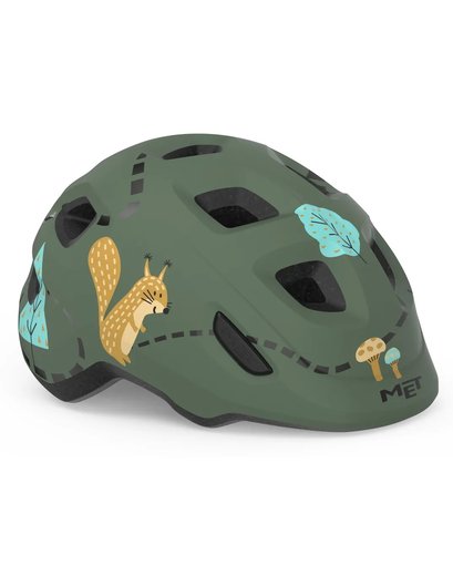 Шолом дитячий MET HOORAY (MIPS) green forest glossy S (52-56)