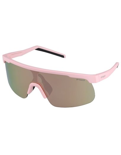 Окуляри дитячі R2 LIT, лінза brown (pink chrome 2) PC, pink powdery matt