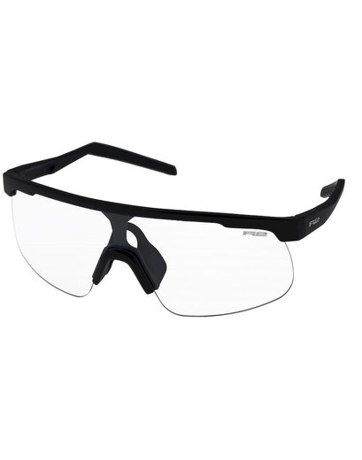 Окуляри дитячі R2 LIT, лінза clear to grey PC Photochromic 0-3, black matt