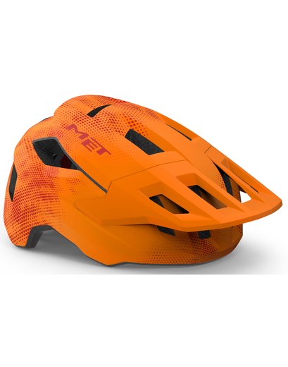 Шолом дитячий MET SHELTER Youth orange red/matt UN (52-56 cm)