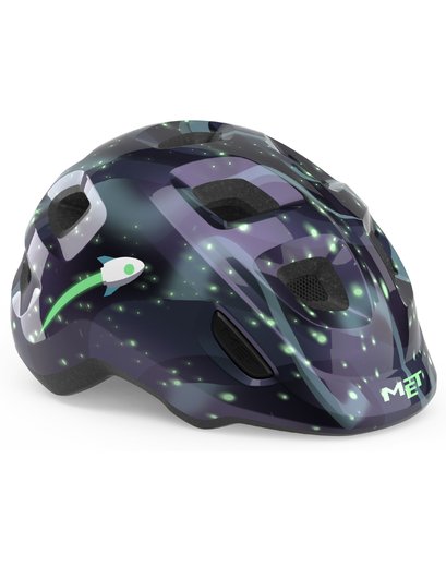 Шолом дитячий MET HOORAY space/glow in the dark S (52-55 cm) 240g