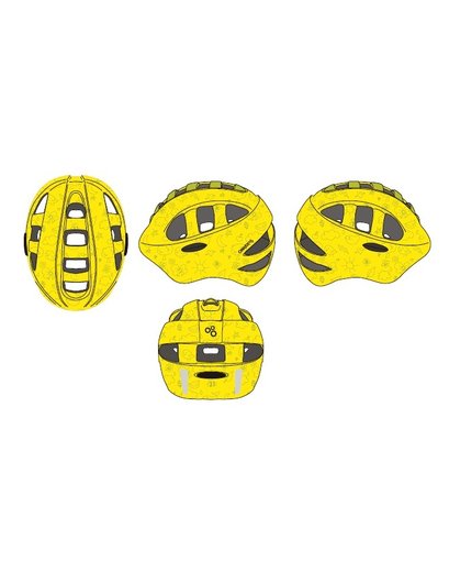 Шолом дитячий ONRIDE Bud 20 малюнки yellow M (52-56 см)