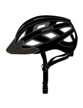 Шолом ONRIDE Muse заднє світло Type-C grey/pink rune S (52-56 см)