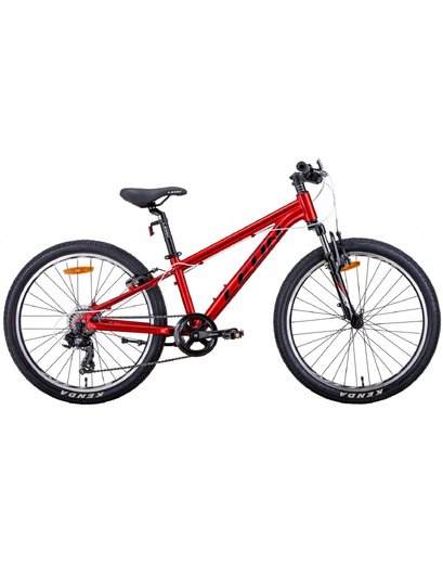 Велосипед Leon JUNIOR AM Vbr 24" червоний 12"