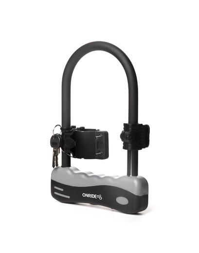 Замок ONRIDE Clamp 10 скоба U-lock з кріпленням 12 х 108 х 183