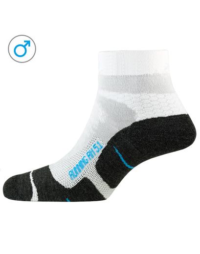 Шкарпетки чоловічі P.A.C. RN 5.1 Running Pro Short Men білий 40-43