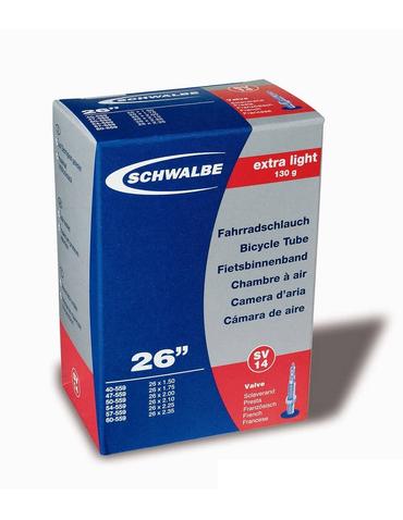 Камера Schwalbe SV14 Extra Light 26˝x1.50-2.35˝ (40/60-559) ніпель FV 40мм