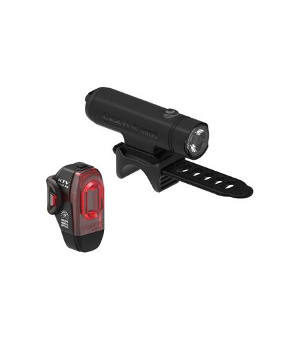 Світло переднє і заднє Lezyne CLASSIC DRIVE 700XL / KTV PRO USB PAIR комплект чорний