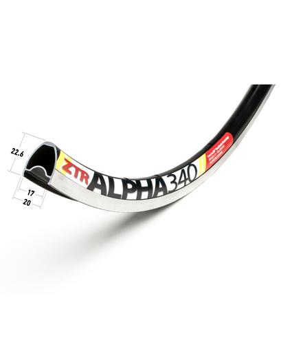 Обід Stans Notubes 2016 ZTR Alpha 340 28˝ 32 отвори під V-Brake чорний