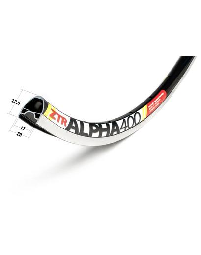 Обід Stans Notubes 2016 ZTR Alpha 400 28˝ 32 отворів під V-Brake чорний