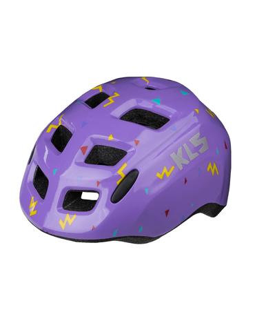 Шолом дитячий KLS ZIGZAG фіолетовий S (50-55 см)