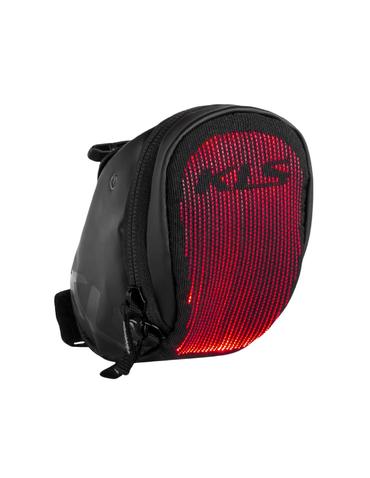 Сумка підсідельна KLS Slopper S з підсвіткою (об'єм 0.4 л)