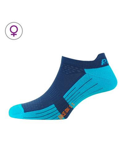 Шкарпетки жіночі P.A.C. BK 1.1 Bike Footie Zip Women блакитний/синій 35-37