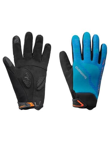 Рукавички зимові Shimano Spandex+Neoprene синій/чорний M