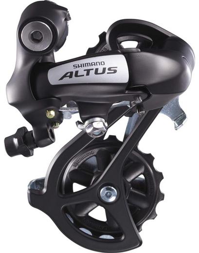 Перемикач задній Shimano Altus RD-M310 7/8 швидкостей довгий важіль чорний