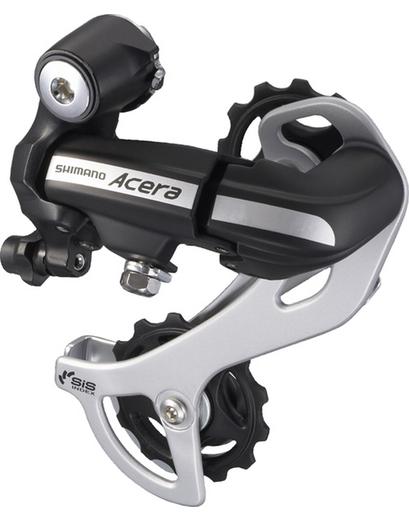 Перемикач задній Shimano Acera RD-M360 7/8 швидкостей довгий важіль чорний