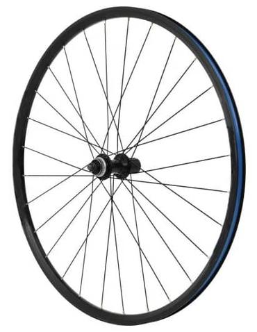 Колесо заднє (обід двостінний, втулка Shimano TX505) 26˝ 32 спиці під диск чорний
