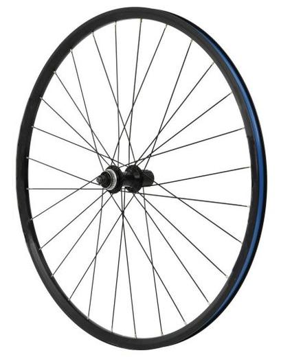 Колесо заднє (обід двостінний, втулка Shimano TX505) 26˝ 32 спиці під диск чорний