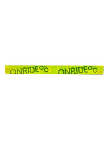 Світловідбиваюча смужка ONRIDE V2 3х34 жовта