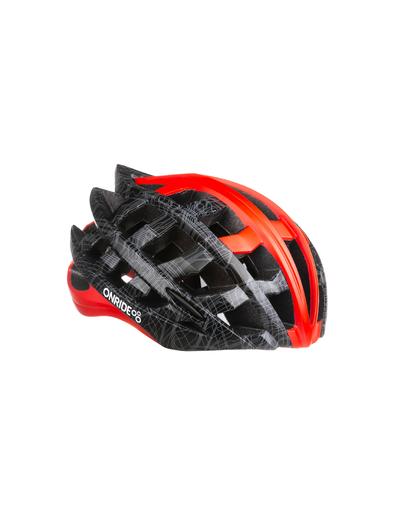 Шолом ONRIDE Cat матовий чорний/червоний M (54-57 см)